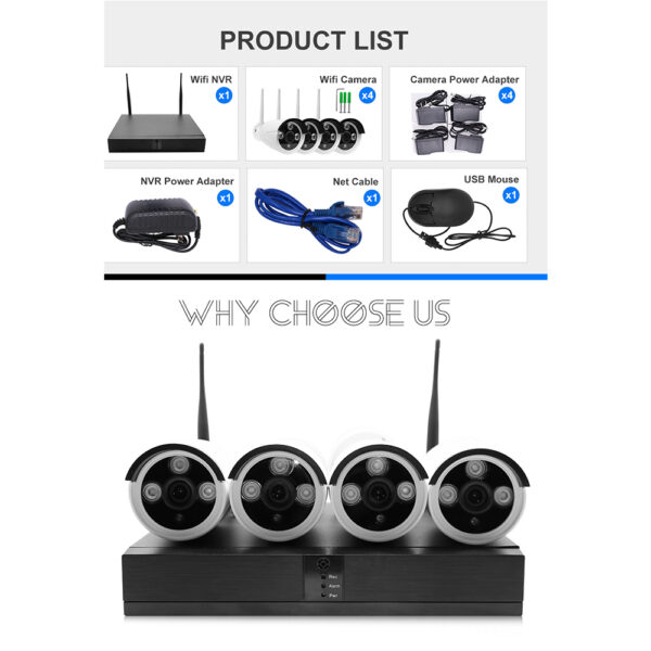 CAMARA FULL HD, 1080P, SISTEMA DE CÁMARA INALÁMBRICO CON AUDIO BIDIRECCIONAL. - Image 2
