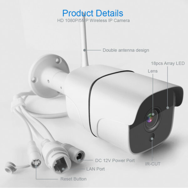 Cámara FULL HD Security Bullet Exterior - Image 3