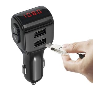 Transmisor/Cargador A01 Bluetooth MP3 para vehículo