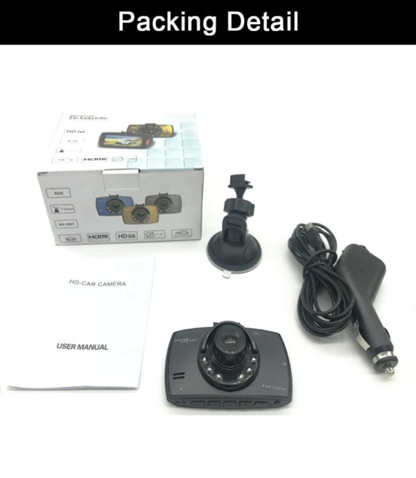 CÁMARA GRABADOR HD G30 (DASH CAM) - Image 6