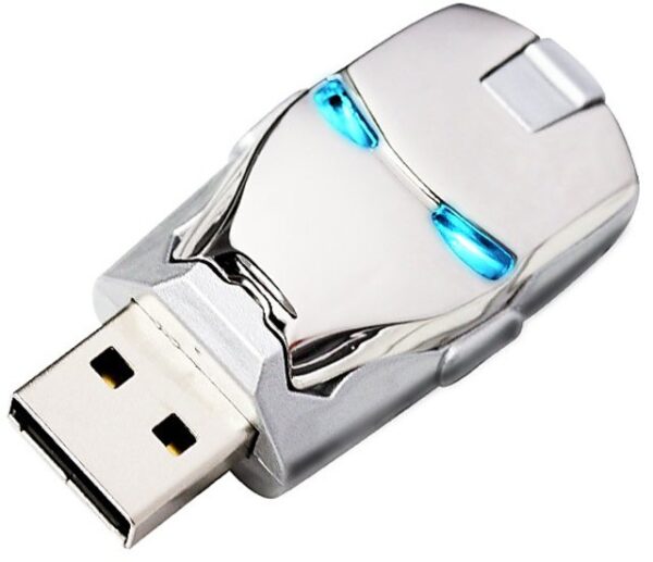 PENDRIVE USB 3.0 IRON MAN 32 GB COLOR PLATA