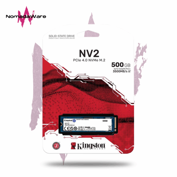 DISCO SSD M.2 KINGSTON NV2 500GB M.2 PCIe 4.0 NVMe M.2