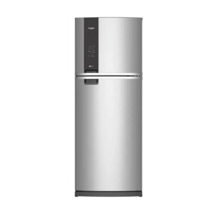 REFRIGERADORA WHIRLPOOL WRM56BKTWW 492 LITROS TOP MOUNT XPERT FLOW ACERO GALVANIZADO