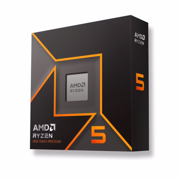 AMD - Ryzen 5 9600X - 6 Core 5.4GHz 38MB AM5 with R