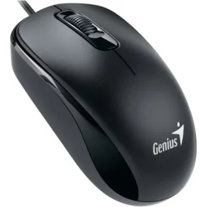 MOUSE USB GENIUS DX-110 NEGRO/3 BOTONES/1000DPI/WINDOWS Y MAC