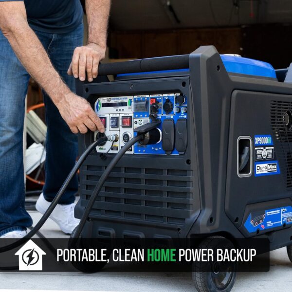 GENERADOR DUROMAX/ PORTATIL XP9000IH INVERTER DUAL FUEL 9000W CO ALERT/ELECTRIC START - Image 4