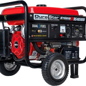GENERADOR DUROSTAR/PORTATIL DS4850EH 4850W DUAL FUEL GASOLINA/PROPANO ARRANQUE ELECTRICO