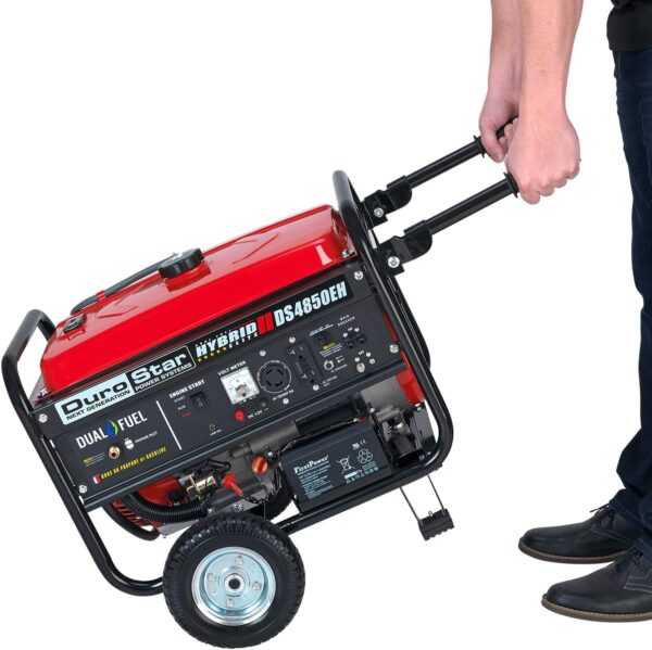 GENERADOR DUROSTAR/PORTATIL DS4850EH 4850W DUAL FUEL GASOLINA/PROPANO ARRANQUE ELECTRICO - Image 3