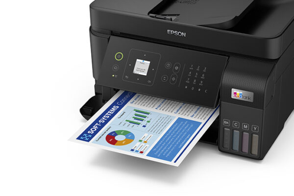 Epson L5590 - Impresora / Copiadora / Fax - Wi-Fi / Ethernet 10 Base-T/100 Base-TX/1000 Base-T - Image 3