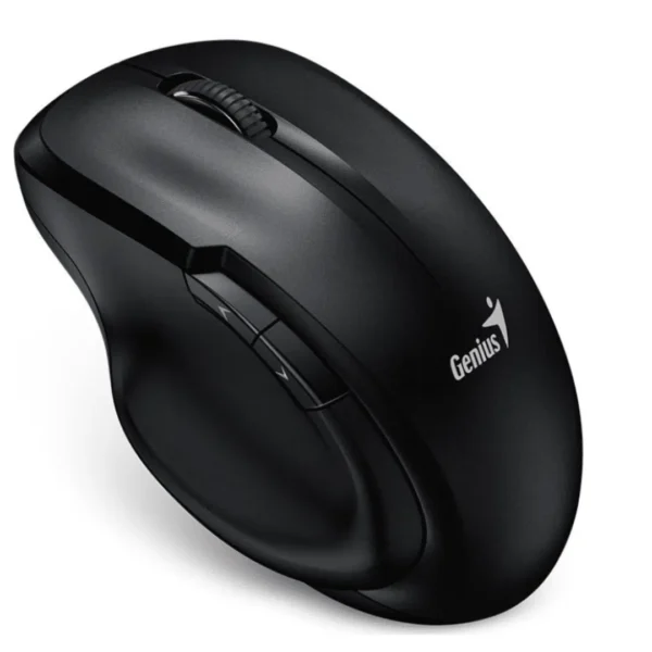 MOUSE GENIUS ERGO 8200S WIRELESS NEGRO/SILENCIO /5 BOTONES/BLUEEYE /RF 2.4GHZ /PILA AA /WIN Y MAC