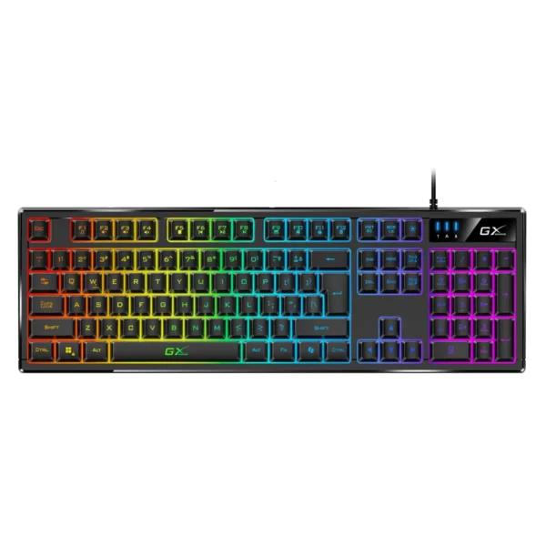 SCORPION GAMING K7 NEGRO USB TECLA COPILOT RGB 10MM PULSACIONES