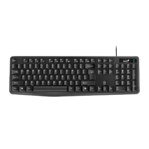 TECLADO GENIUS KB-117 NEGRO/USB/RESITENTE DERRAMES