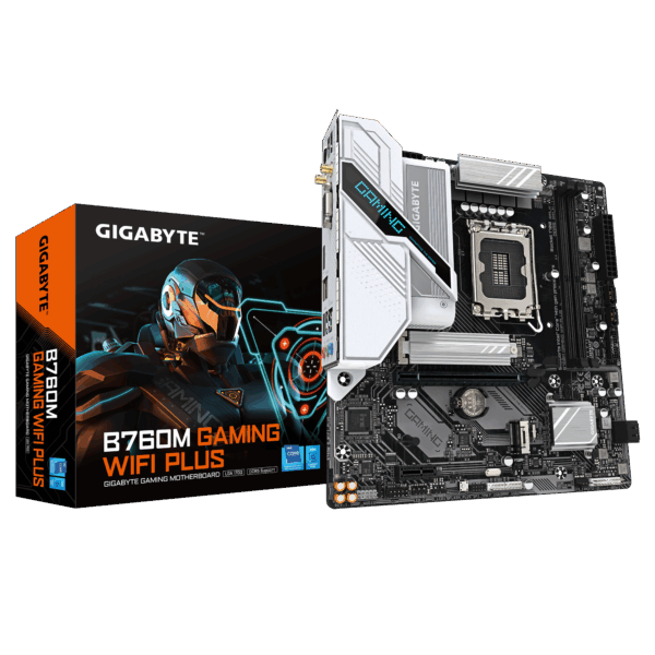 MAINBOARD/GIGABYTE B760M GAMING WIFI PLUS DDR5 LGA 1700