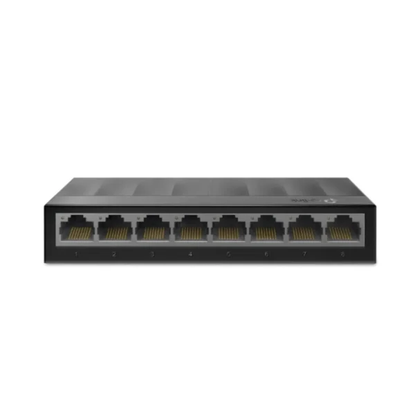 SWITCH TP-LINK LS1008G 8 PUERTOS GIGABIT ETHERNET, CUBIERTA PLASTICA, PLUG AND PLAY