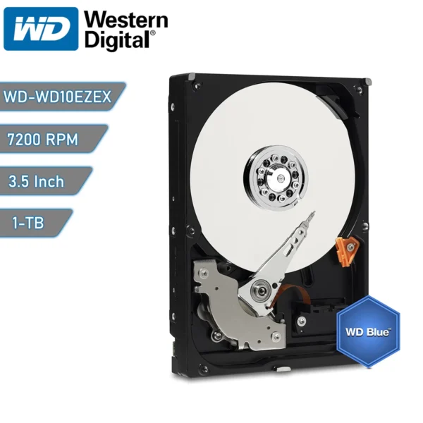 WD Blue WD10EZEX - Disco duro - 1 TB - Image 3