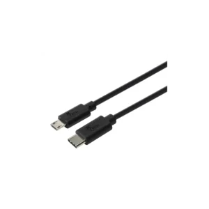 Xtech XTC-520 - Cable USB - 24 pin USB-C (M) reversible a Micro-USB tipo B (M)