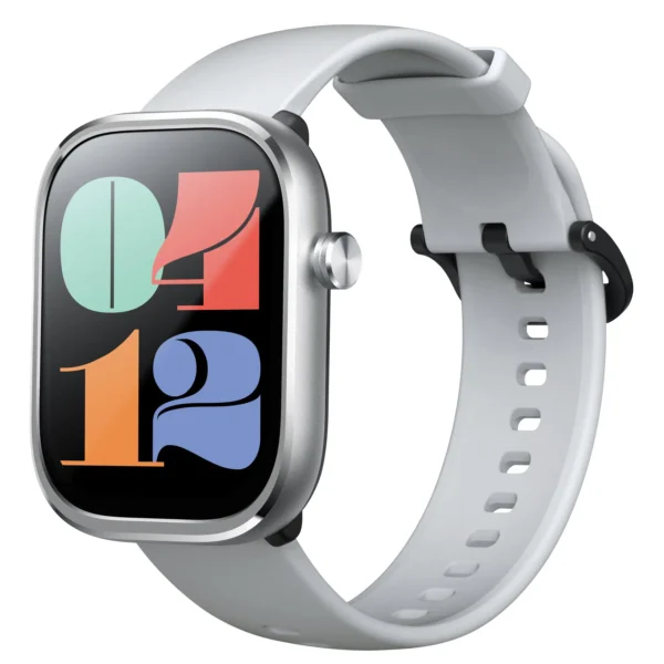 SMARTWATCH MIBRO/C4 PLATA BT 5.3 LLAMADAS 2.01 TFT 2ATM 100 MODOS ANDROID Y IOS
