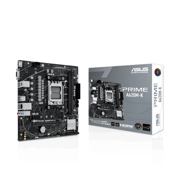 MAINBOARD ASUS PRIME A620M-K RYZEN AM5 DDR5 MICRO-ATX